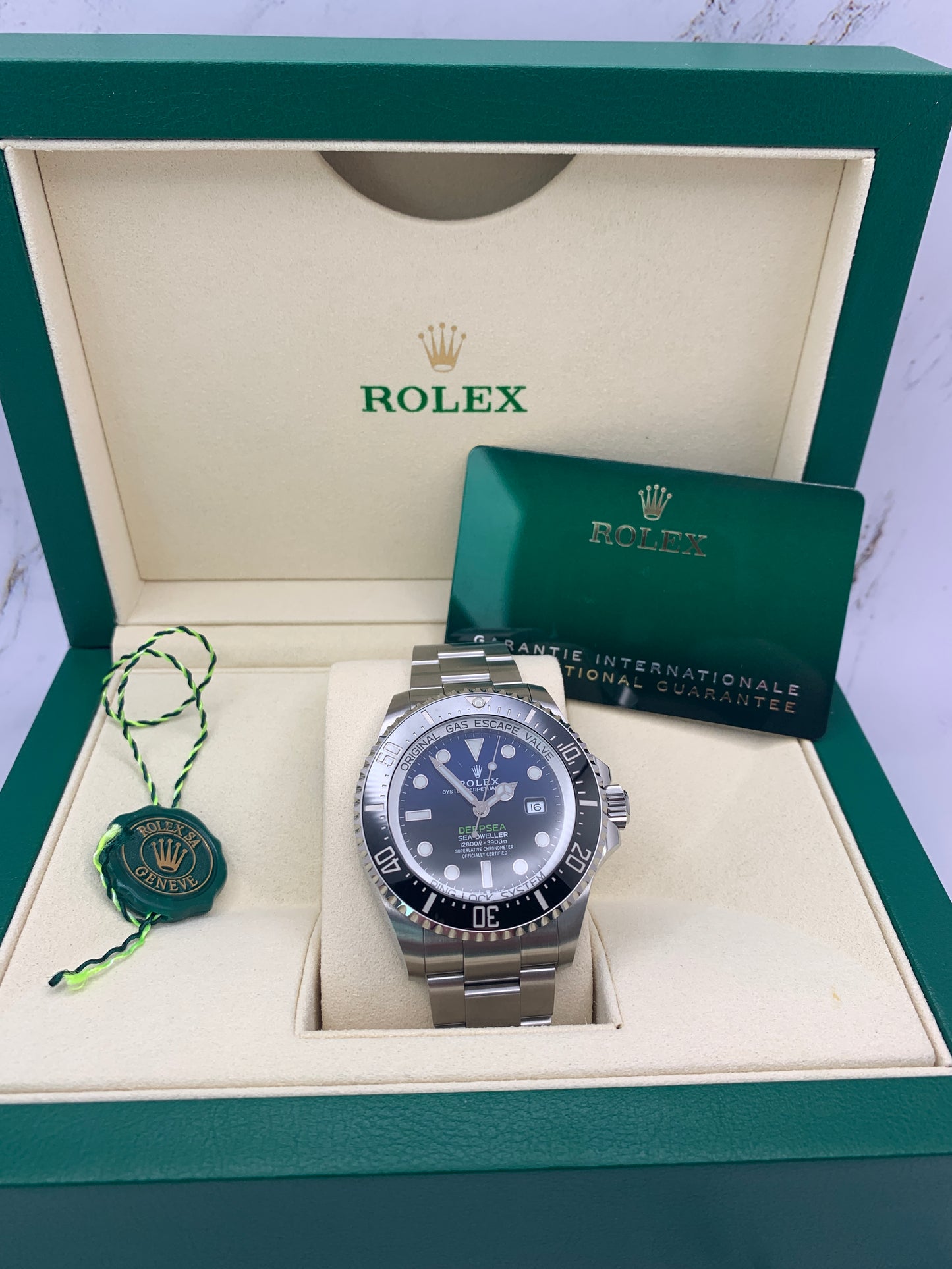 2023 Rolex Sea-Dweller Deepsea 44mm Box+Papers (126660)