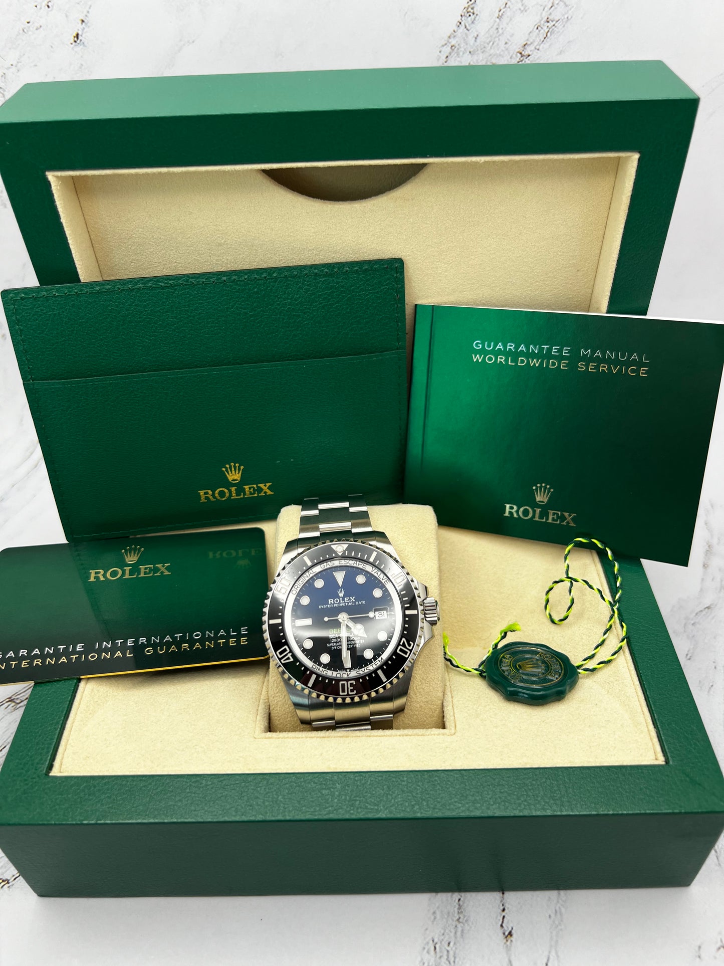 2023 Rolex Sea-Dweller Deepsea 44mm Box+Papers (136660)