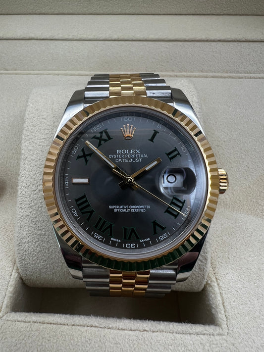 2024 Rolex DateJust Wimbledon Jubilee 41mm Box+Papers (126333)