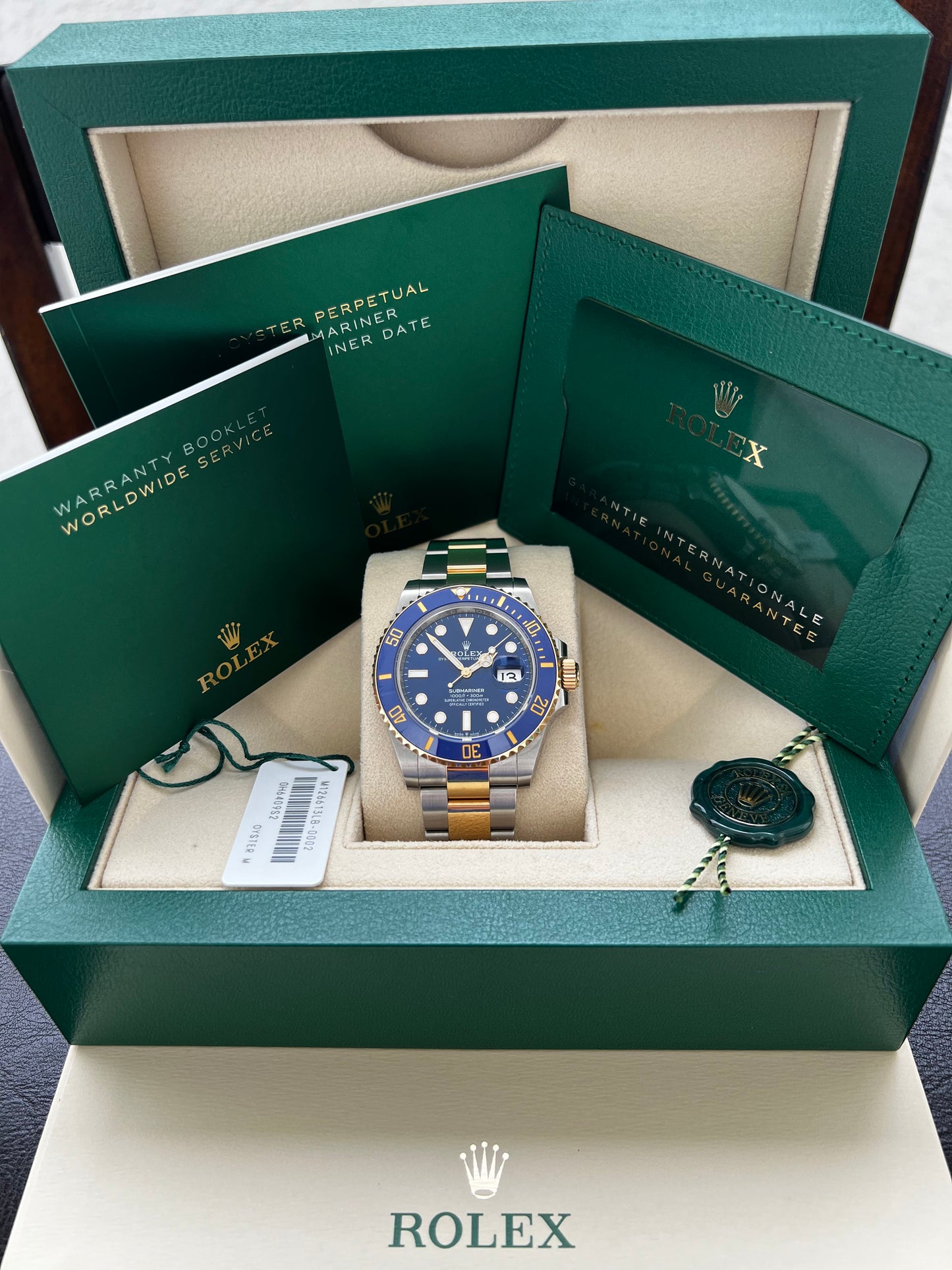 2023 Rolex Submariner Date 41mm Box+Papers (126613lb)