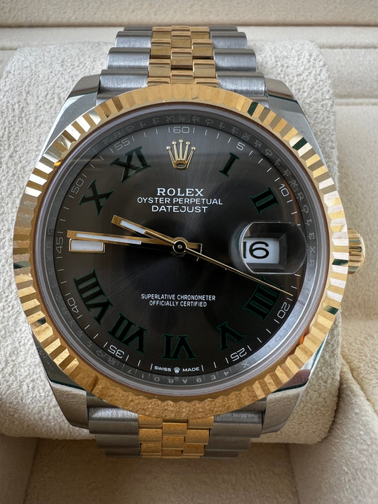 2023 Rolex Datejust "Wimbledon" 41MM Box+Papers (126333)