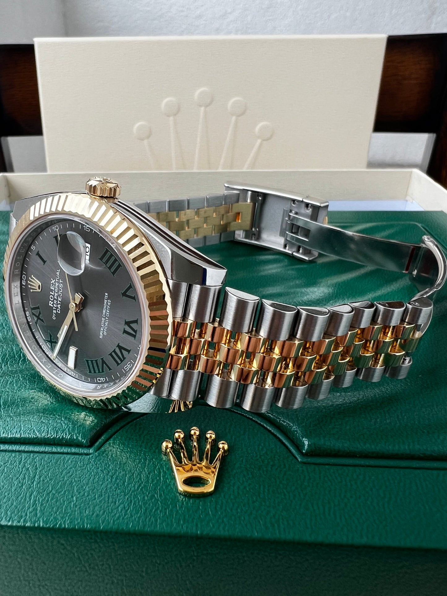 2023 Rolex Datejust "Wimbledon" 41MM Box+Papers (126333)