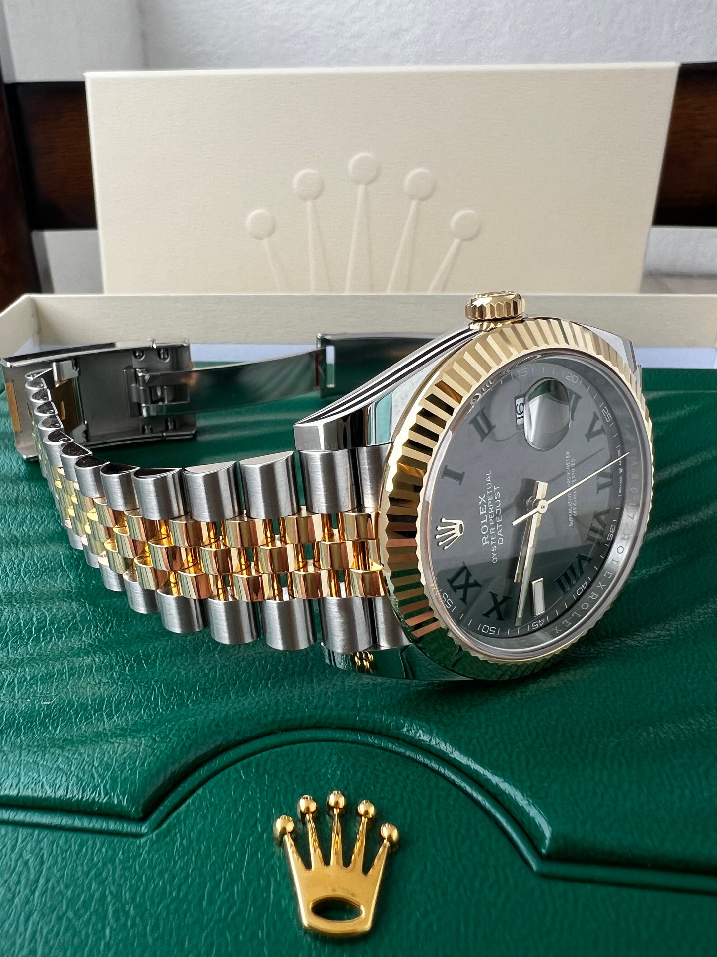 2023 Rolex Datejust "Wimbledon" 41MM Box+Papers (126333)