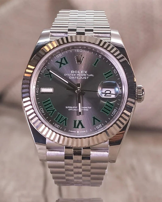 2023 Rolex Datejust "Wimbledon" 41MM Box+Papers (126334)