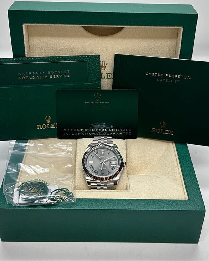 2023 Rolex Datejust "Wimbledon" 41MM Box+Papers (126334)